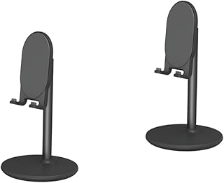 UKCOCO Suporte Para Telefone Móvel 2 Peças Suporte Para Tablet Mesa Para Escritório Suporte Para Clipe De Mesa Suporte Para Telefone Tablet Suporte Para Carro Liga Suporte Para