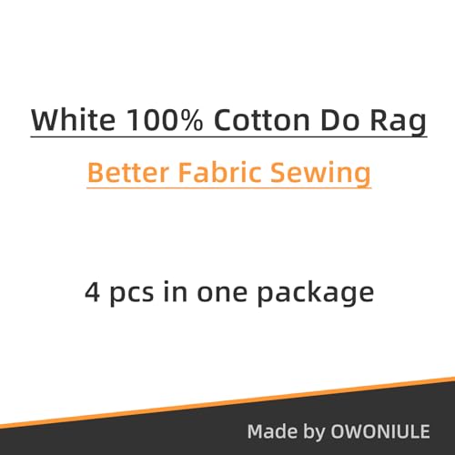 Image of Cotton Doo Rag Skull Cap Sweat Wicking Head Wraps Breathable Helmet Liner Beanie Dew Rags for Men