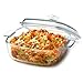 Produktbild Auflaufform mit Deckel Ofen 1.2L, 17CM Auflaufform Glas Auflaufform mit Deckel Ofenfest, Auflaufform Klein