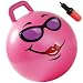 WALIKI TOYS Hopper Ball For Kids Ages 7-9 (Hippity Hop Ball, Hopping Ball, Bouncy Ball With Handles, Sit & Bounce, Kangaroo Bouncer, Jumping Ball, 20 Inches, Pink, Pump Included)