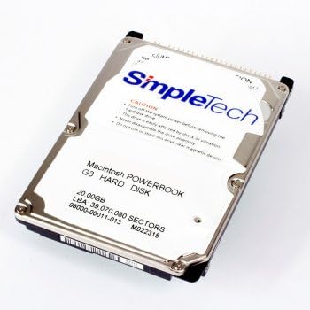 Amazon.com: SimpleTech STA-MACHD/20 20GB Internal Notebook Drive Hard ...