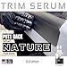 Trim Serum- Plastic Restorer for Cars- Restores Even the Most Damaged Plastic, Rubber, and Vinyl - Black Trim Restorer That Lasts For Months - Penetrates Plastic Pores Restoring Color (16 Oz)