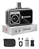 HIKMICRO Telecamera Termica MiniE - iOS/Android, Miglioramento Immagine Risoluzione IR 96x96, SuperIR 192x192, 25Hz, per Telefono/Tablet, USB-C/Lightning (Compatibile con iPhone 15/16)