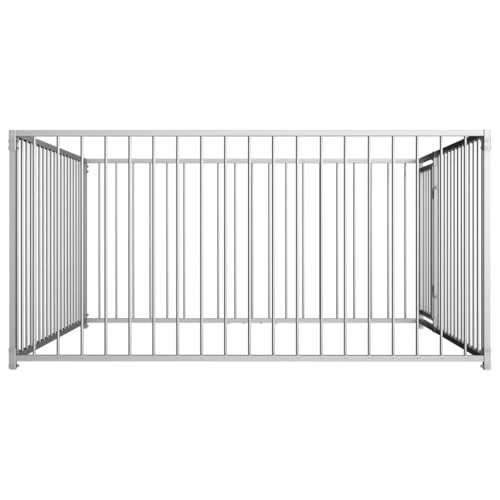 vidaXL Outdoor Hundezwinger 200x200x100cm Hundekäfig Hundehaus Hundehütte
