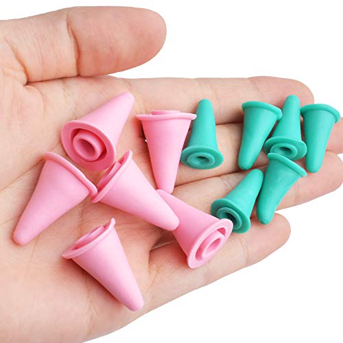BoNaYuanDa 20 Pcs Knit Knitting Needles Point Protectors/Stoppers 2