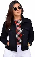 Jaqueta Jeans Básica Feminina