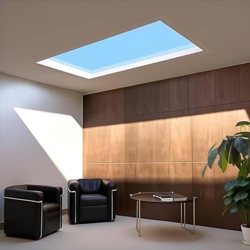 Teauliva Smart Blue LED Skylight Sunlight Lamp 60 * 30 * 16cm
