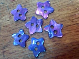Purple nrLG Vintage Buttons 3/8