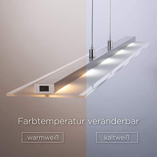 LED Pendelleuchte dimmbar 160x100cm mit Farbtemperatursteuerung