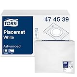 Contenido del envío: 1 x 500 manteles individuales desechables Advanced, total 500 / Dimensiones: Alto 42 cm, Ancho 27 cm / 1 capa / blanco