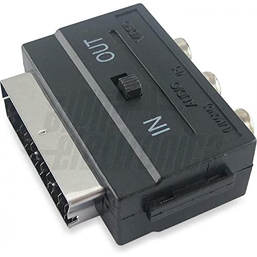 Un adattatore utile per coloro che devono convertire una spina scart in tre prese RCA, come ad esempio per connettere una vecchia televisione al sistema audio video moderno. Ecco un prodotto pratico e versatile che risponde alle esigenze di molti utenti.