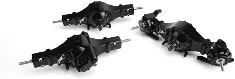 LESU wheelfun 6X6 Metal Front Rear Axle Differential Lock for 1/14 RC Tractor Truck RC Car Parts