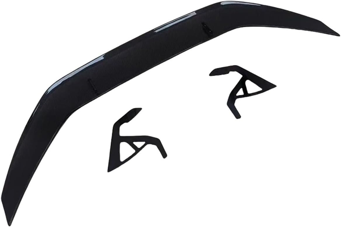 Carbon Fiber Rear Spoiler Compatible for BMW G20 G80 M3 Sedan G22 G82 M4 Coupe 2021+ Rear Trunk Tail Spoiler Wing Body Kits Car Styling FRP(Carbon Fiber 2door)