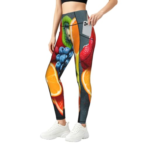 Pantalones de yoga para correr y entrenar al aire libre con bolsillos