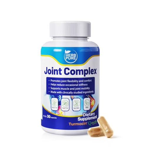 Joint Complex Turmeric Supplement, Turmacin® Turmeric Root Extract 500mg &