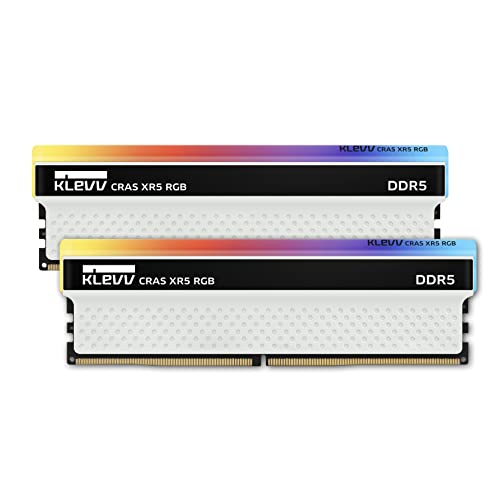 Image of KLEVV CRAS XR5 RGB 32GB kit (16GB x2) 6000MT /s Gaming Memory DDR5 RAM XMP 3.0 High Performance Overclocking