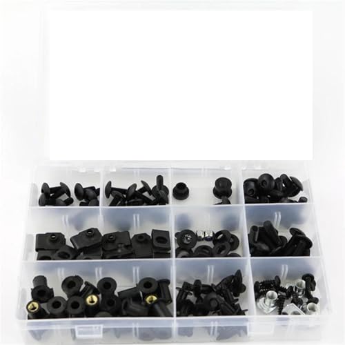 Tornillos carenado ST1300 con acabado negro resistente kit de pernos para capó completo