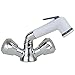 Scandvik 46004P Standard Family Trigger Handle Pull Out Shower Mixer with 5