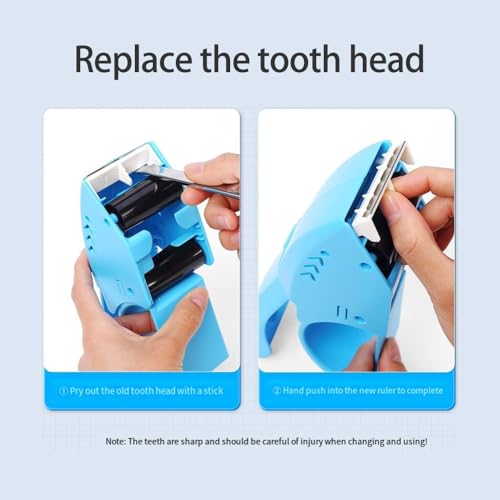 Rolo de bolsa de ferramentas Roll Roll Roll pequeno, 40 a 48 mm Distribuidor de fita manual Manual d