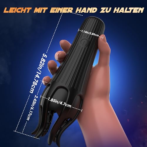 Masturbieren für Männer Penis Eichel Stimulator, Tagnaff Sex Spielzeug für die Männer 10 Klopf- und Vibration Masturbator, Vibratorensets Sexspielzeug für Men Solo Paare Masturbatoren Taschenmuschi