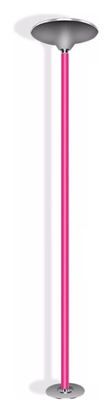 JYBNBBE Pole Dancing Pole for Home Professional Portable Stripper Pole for Home, Removable Dancer Pole Kit, Adjustable Height 7.5ft - 9ft,Silver-7.5ft