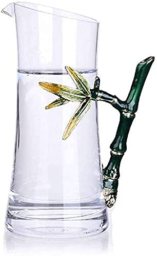 Karafset Whiskykaraf Wijnkaraf Wijnkaraf Creatieve Emailkleur Drankkop Mondkop Bamboebos Zeven Wijzen Drankset… - Afbeelding 5