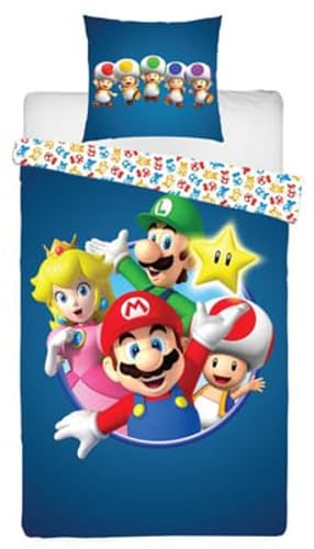 Juego de cama infantil Super Mario y sus