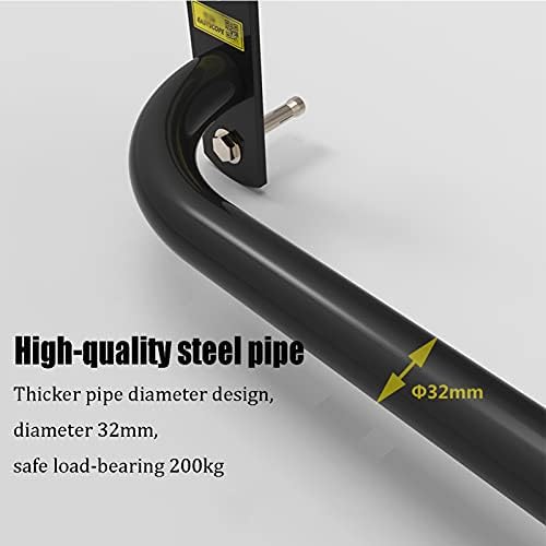 Sports Fitness Horizontal Bar, Men and Women Strength Training Pull-up Bar Indoors and Outdoors, Wall-Mounted Installation, Safe and Stable (L70cm)
