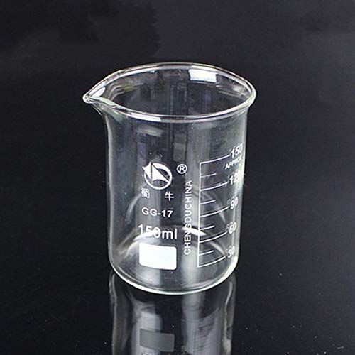 1 Juego de Vaso de precipitados de Vidrio de borosilicato de Laboratorio, Todos los tamaños, Equipo de Laboratorio for experimentos químicos, Todos los tamaños(5000mL 1 Piece)