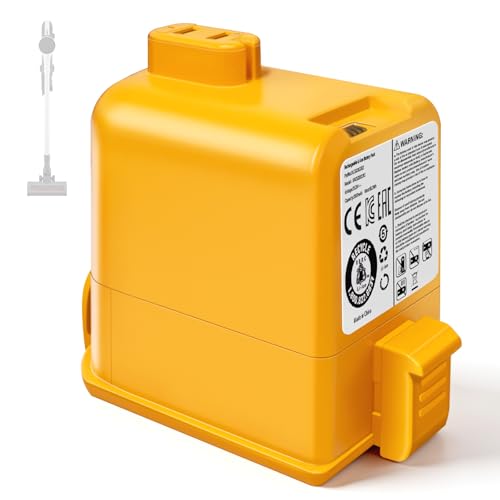 Gemho 25.2V 3500mAh Battery for LG Cordzero Q3 Vacuum with Communication Function, Compatible with LG CordZero A9 Series A9S A9MAX A9K-PRO A9M A929KVM A958S Vacuums