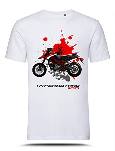 Hypermotard 1100 Evo SP t-shirt d'exception finition italienne dessin
