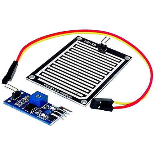 AZDelivery Modulo Sensor de Lluvia Compatible con Arduino con E Book Incluido!