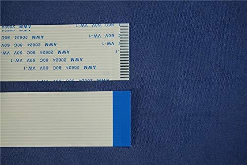 Gimax 100pcs FFC FPC Flexible Flat Cable 1.25 mm pitch 19 PIN 100 120 140 200 300 400 500 600 700 mm Length Reverse Side Type B - (Color: Length 200mm)