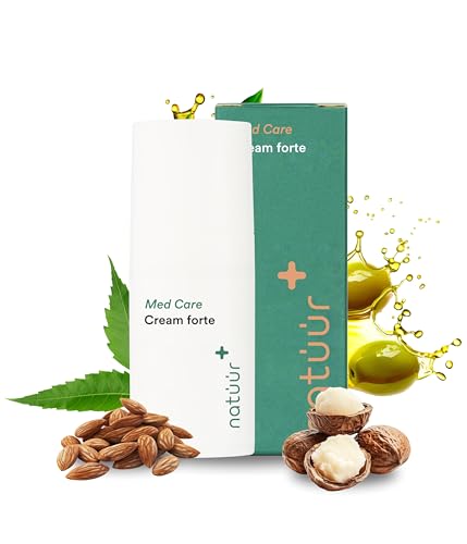 natüür Cream Forte – 15 ml crema forte rica para pieles estresadas con ingredientes naturales, sin perfume, siliconas ni colorantes – con extracto de neem, cuida intensamente sin engrasar