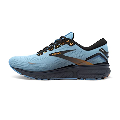 Brooks Brooks Women's Ghost 15 Neutral Running Shoe - Light Blue/Black/Yellow - 5 Medium
