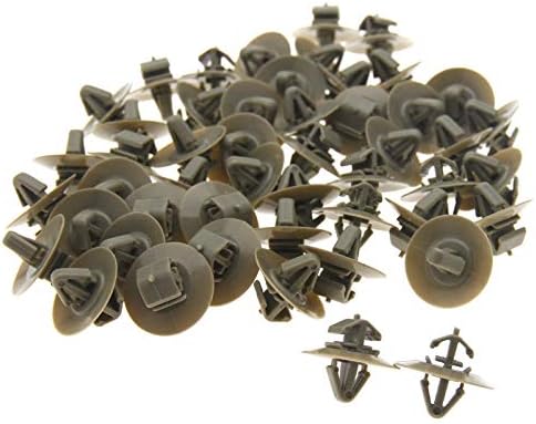 OTOTEC 50Pcs Trim Clips Side Moulding Door Car Plastic Clips Lower Protector Trim Compatible With Renault Master