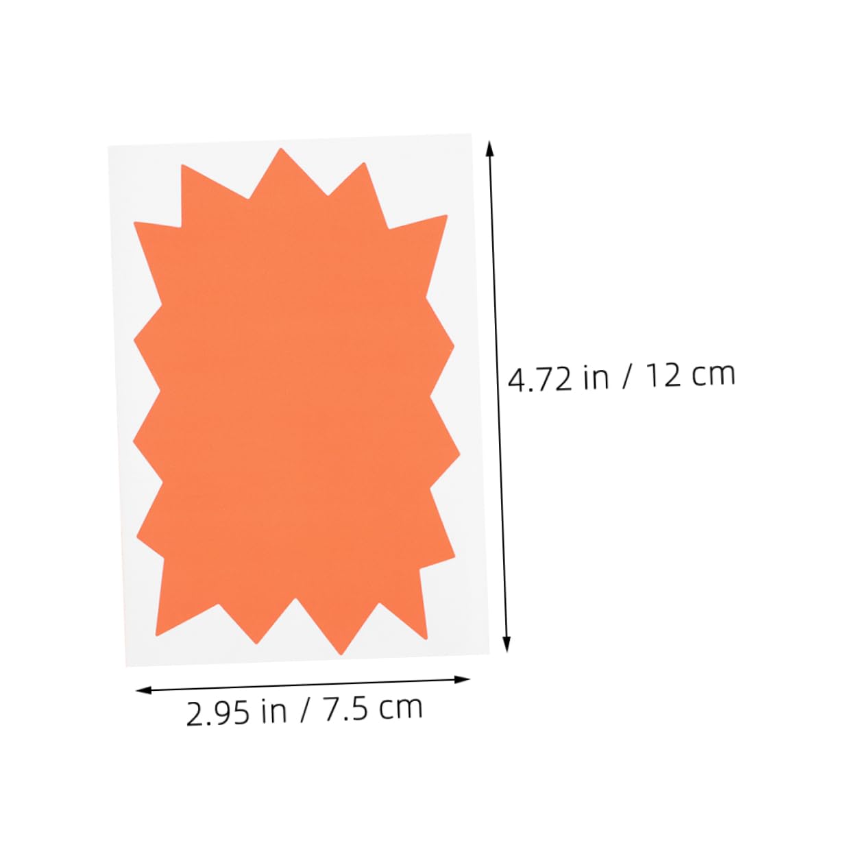 OFFSCH Self-Adhesive Labels 100pcs Retail Sale Sign Universal Application Label Stickers