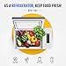 BougeRV 12 Volt Refrigerator With 23 Quart Cover, 12V Car Fridge 23 Quart Portable Freezer Compressor Cooler Compressor Freezer, 12/24V DC 110~240V AC, -8℉~50℉ for Truck RV SUV