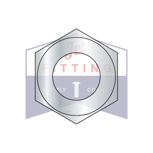 1/4-20 Finished Hex Nuts | Grade 2 | Steel | Zinc | Coarse Thread | Made in US (Quantity: 8000)