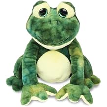 DolliBu Plush Frog Stuffed Animal - Soft Huggable Squat Green Frog ، لعبة Playtime Frog Plush الرائعة ، Cute Rain Forest Life Cuddle Gift for Kids & Adults - 8 Inches