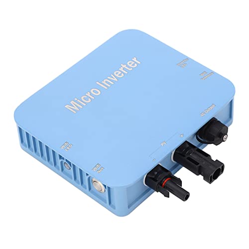 Grid Connected Inverter, US Plug IP65 Waterproof WiFi Aluminum Alloy 120V 230V Automatic Recognition Micro MPPT Solar Inverter for Factory (350W)