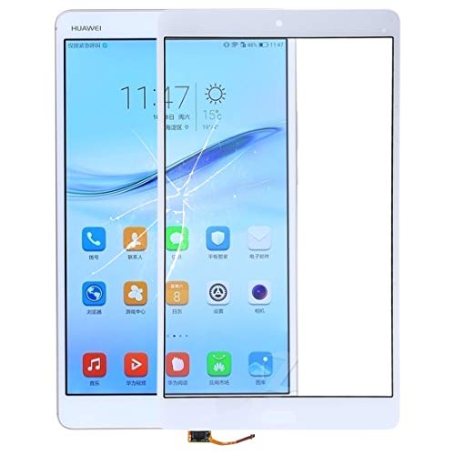 Écran tactile Huawei MediaPad M3 8.4 blanc vitre de rechange tactile tablette M3