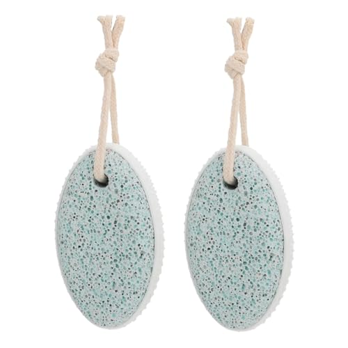 Pumice exfoliante Healvian 6 pièces, outil de soins pour peaux mortes et corne