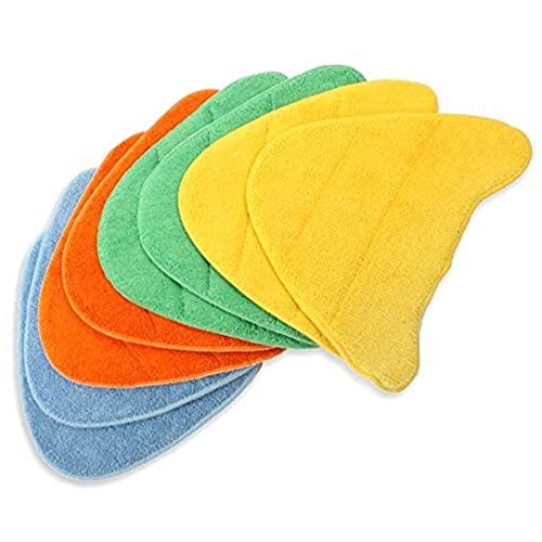 SPARES2GO Premium Cover Pads for VAX S86-CCM-3 S86-MC-C S86-SF-B S86-SF-C S86-SF-CCP S86-SF-CC Steam Fresh Steam Cleaner Mop (Pack of 8)