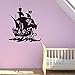 Décoration De La Chambre Des Enfants Des Caraïbes Bateau De Pirate Stickers Muraux Décoratifs Fournitures Papier Peint