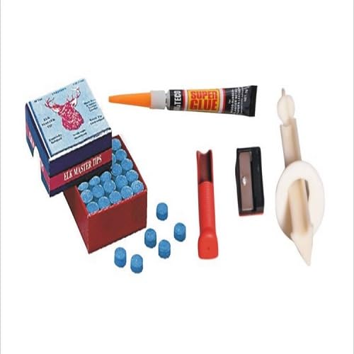 ABA Billiard cue Tips Pool Stick cue Tips Replacement Repair kit and Super Glue for Pool Table cues Snooker cue Repairs kit Billiard cue Repair Snooker Accessories (Blue, 9mm, 50pcs Tip+Glue+kit)-picture-21