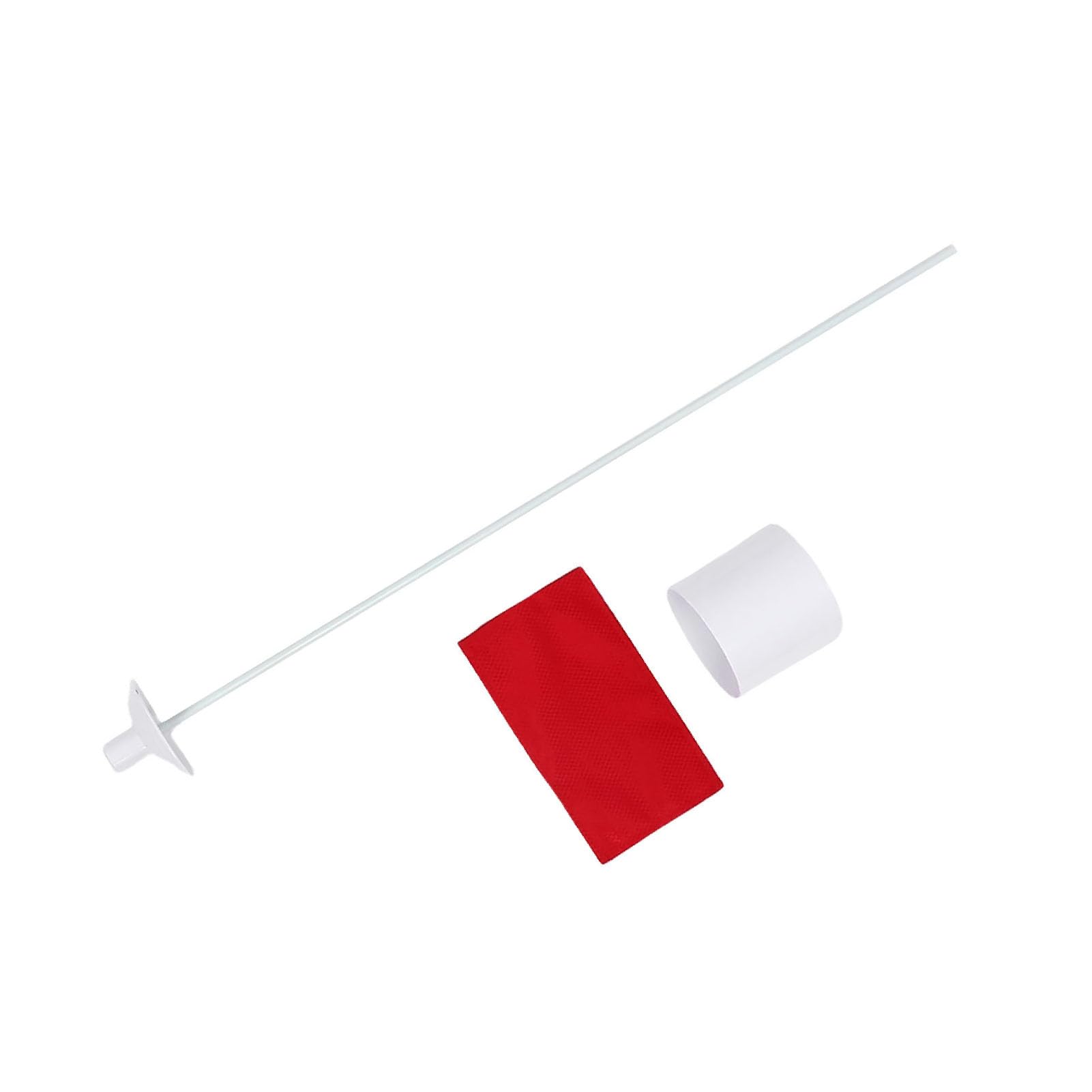 Diyeeni Bandera de Golf con Copa y Palo, Juego de Palo de Bandera de Nylon