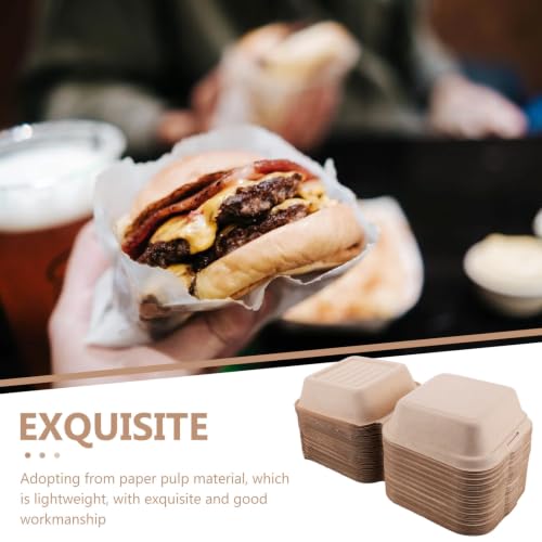 Cajas para hamburguesas de papel que evitan que la comida se ablande 8