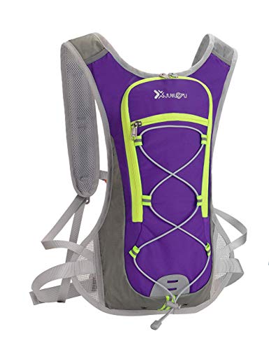 HunterBee: Mochilas de hidratación para correr al aire libre de nailon para senderismo