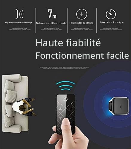 Climatiseur mobile 9000 BTU réversible classe A avec télécommande - 7
